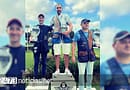 COLONENSE EN EL PODIO DE LA GRAN PRIX DE TIRO A LA HÉLICE